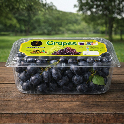Fresh Black Grapes – Sweet & Juicy